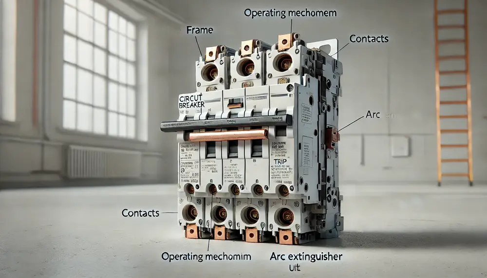 Breaker components or parts